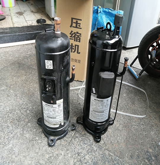 吉隆中央空调压缩机的更换维修